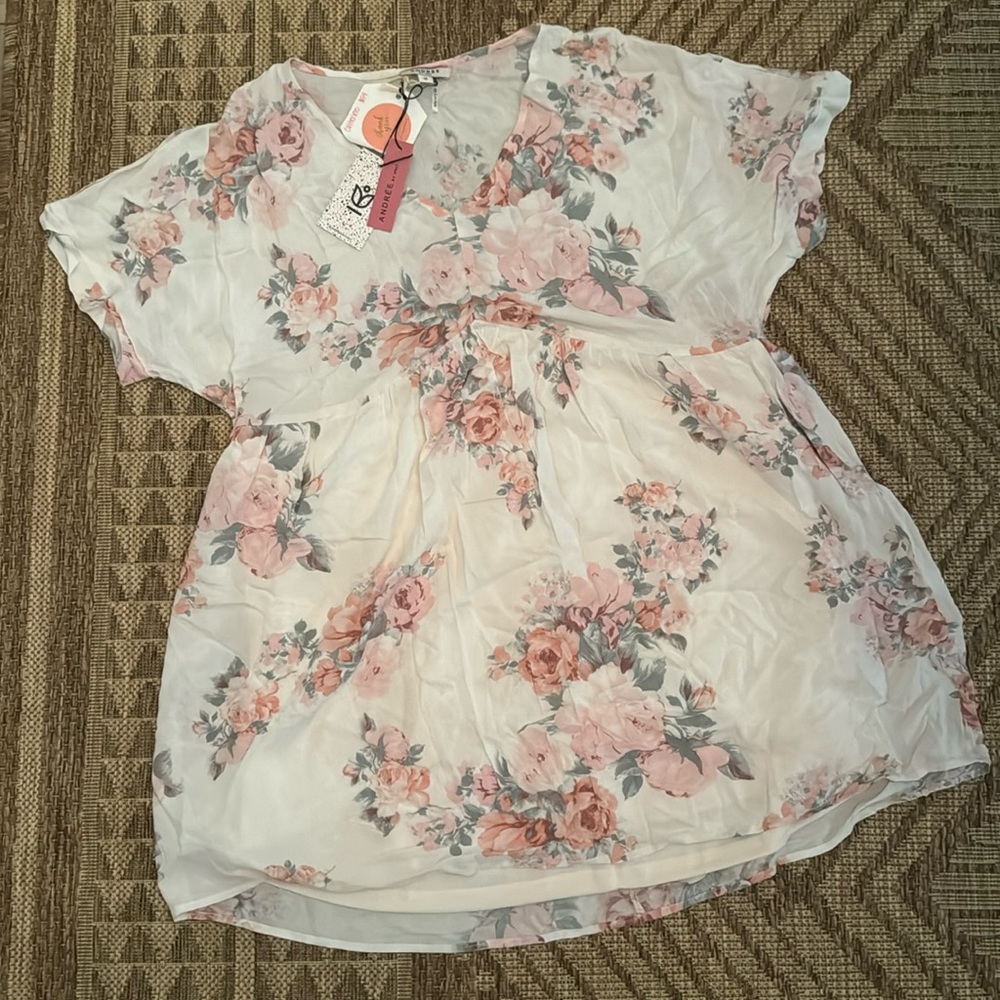 Plus size Floral dress